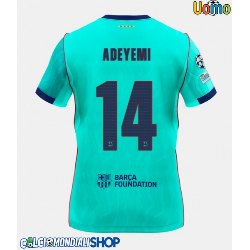 Maglie da calcio Barcelona Karim Adeyemi #14 Terza Maglia 2026-27 Manica Corta